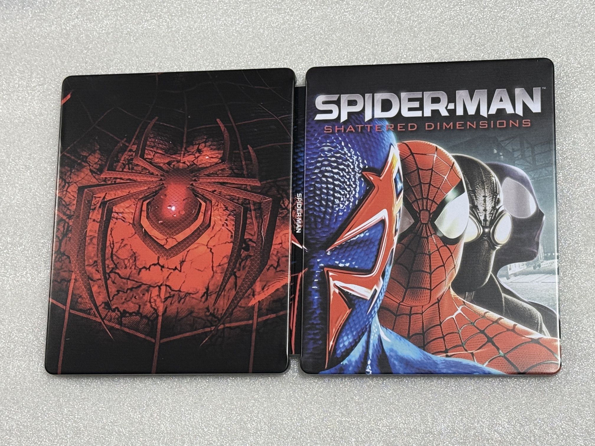 Spider-Man Shattered Dimensions Custom made G2 Steelbook/SteelUp Case PS3/Xbox