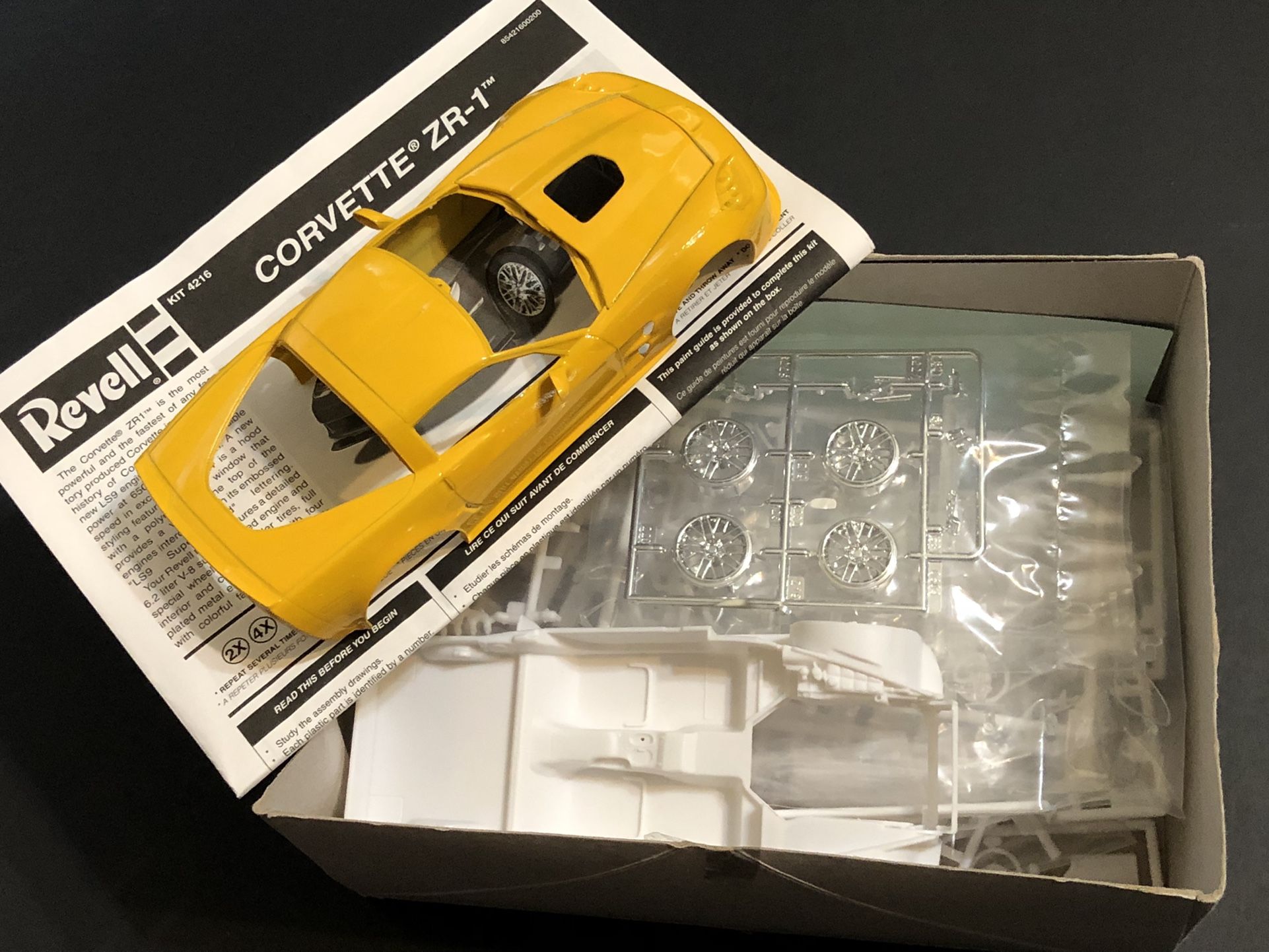 Revell Corvette ZR1 model kit Collectibles