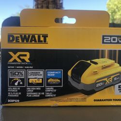 DeWalt XR  Powerstack 20v 5AH Battery