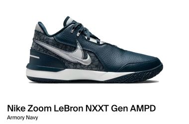 Size 8.5 - Nike Zoom LeBron NXXT Gen AMPD Armory Navy FJ1566 400