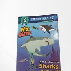 Wild Sea Creatures: Sharks, Whales, and Dolphins! (Wild Kratts) Level 2 Reader