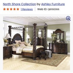 Bed Room Set Solid Wood