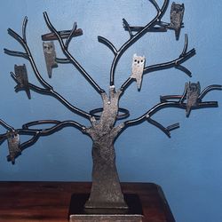 Metal Tree Candle Holder