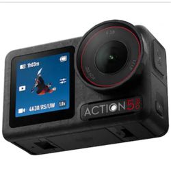 DJI Osmo Action 5 Pro Standard Combo, Waterproof Action Camera with, 4K/120fps Video, Subject Tracking, Stabilization, Action Camera 4K Ideal for Spor