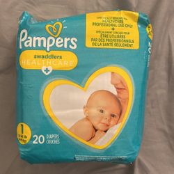 size 1 pampers swaddlers