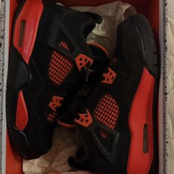 Red thunders Air Jordan 4 Retro (GS)