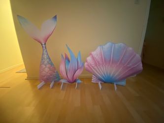 Mermaid Backdrop Props