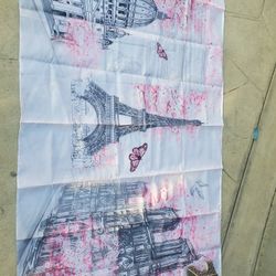 Background Paris Theme With Effiel Tower