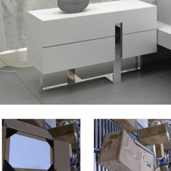 White Nightstand