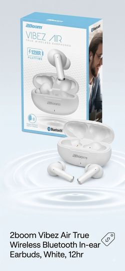 2Boom Vibez Air True Wireless Earbuds
