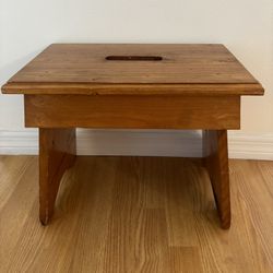 Wooden Step Stool
