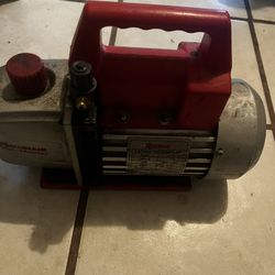 Robiniar 2 stage Vacuum pump
