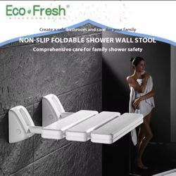 Foldable Wall Mount Shower Chair