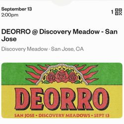 Deorro @ Discovery Meadow