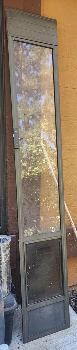 Free doggie door screen extension