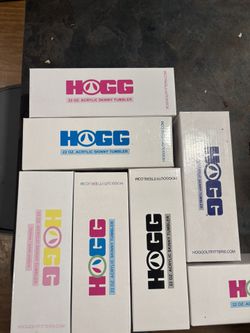 Customizable Hogg Acrylic Cups
