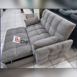Living room loveseat pull out sofa bed