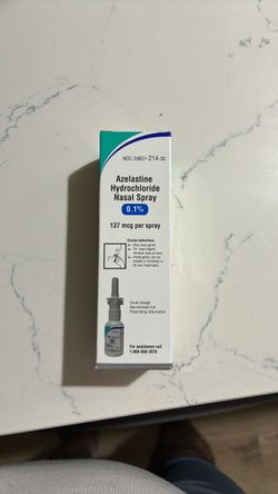 Azelastine Hydrochloride Nasal Spray 0.1%