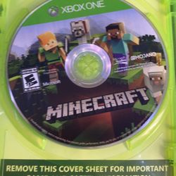 Minecraft xbox one 