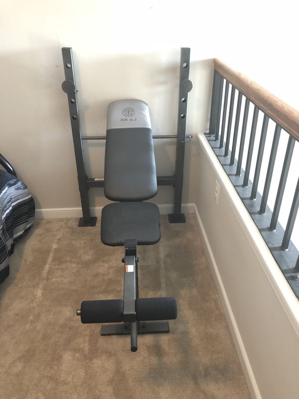 Gold S Gym Xr 6 1 Weight Bench For Sale In Laurel Md Offerup