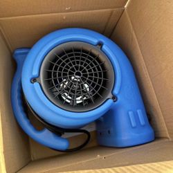 B-Air 1/4 HP Air Mover Blower Fan for Water Damage Restoration Carpet Dryer Floor Home and Plumbing