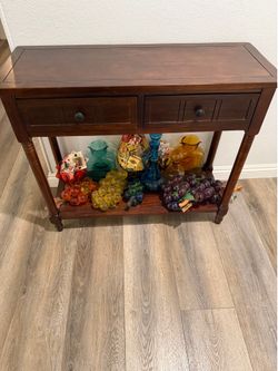 Wood Entryway Table
