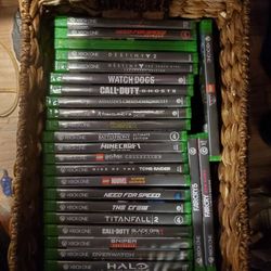 Xbox One Games  Perfect Condition 