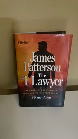 James Patterson “The #1 Lawyer” 1st Edition Hardcover - Like New Thriller