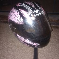 Pink HJC Helment