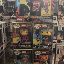 Marvel Black Light Funko Pop