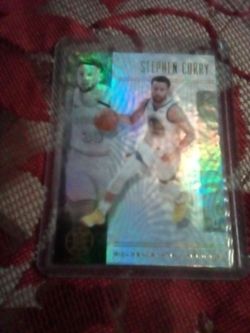 Stephen curry basketball card