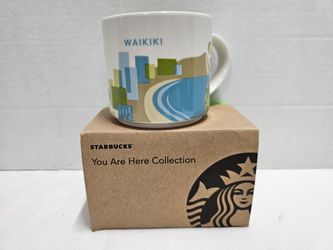 Starbucks Hawaii Waikiki You are Here Coffee Global City Mug 14Oz Cup