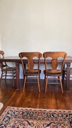 Table and 4 Chairs - Free