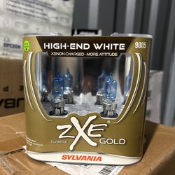 2-PK SYLVANIA 9005 (HB3) SilverStar zXe GOLD High Performance Halogen Bulbs