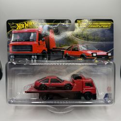 Hotwheels Team Transport Toyota Trueno 