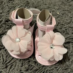 pink sandals