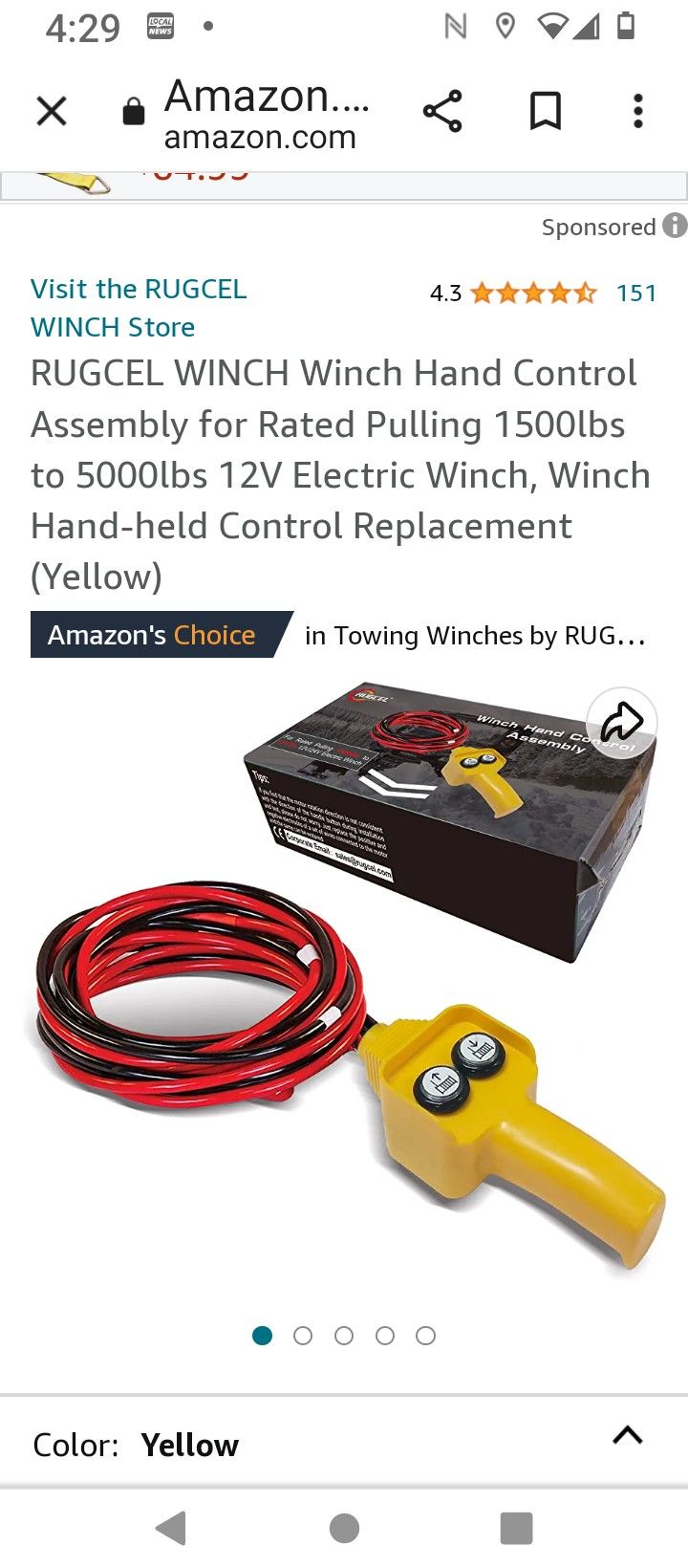 Winch Remote 