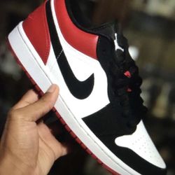 Jordan 1 Low Black Toe