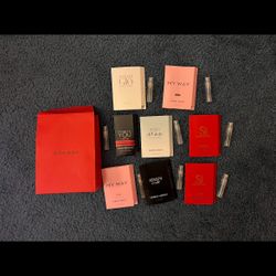 Giorgio Armani Travel Size Vials Eau De Parfums x8