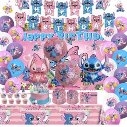 Stitch And Angel Birthday Kit