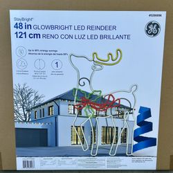 GE 48” Glowbright LED Reindeer