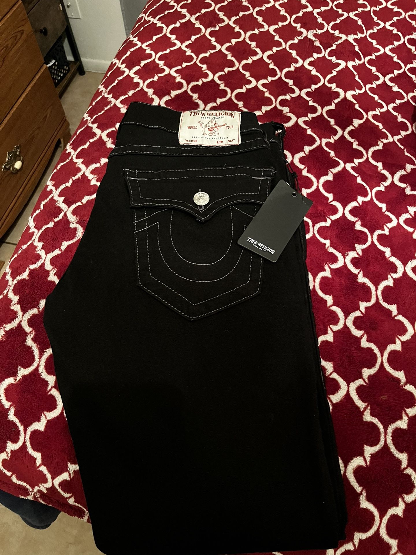 Black True Religion Jeans