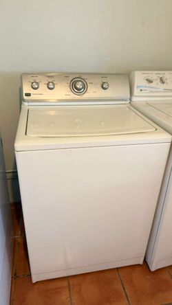 Maytag washer with warranty included