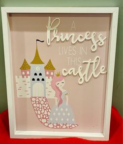 Princesss Castle Wall Art