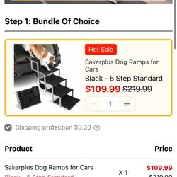 Pet Stairs For A Vechiles 