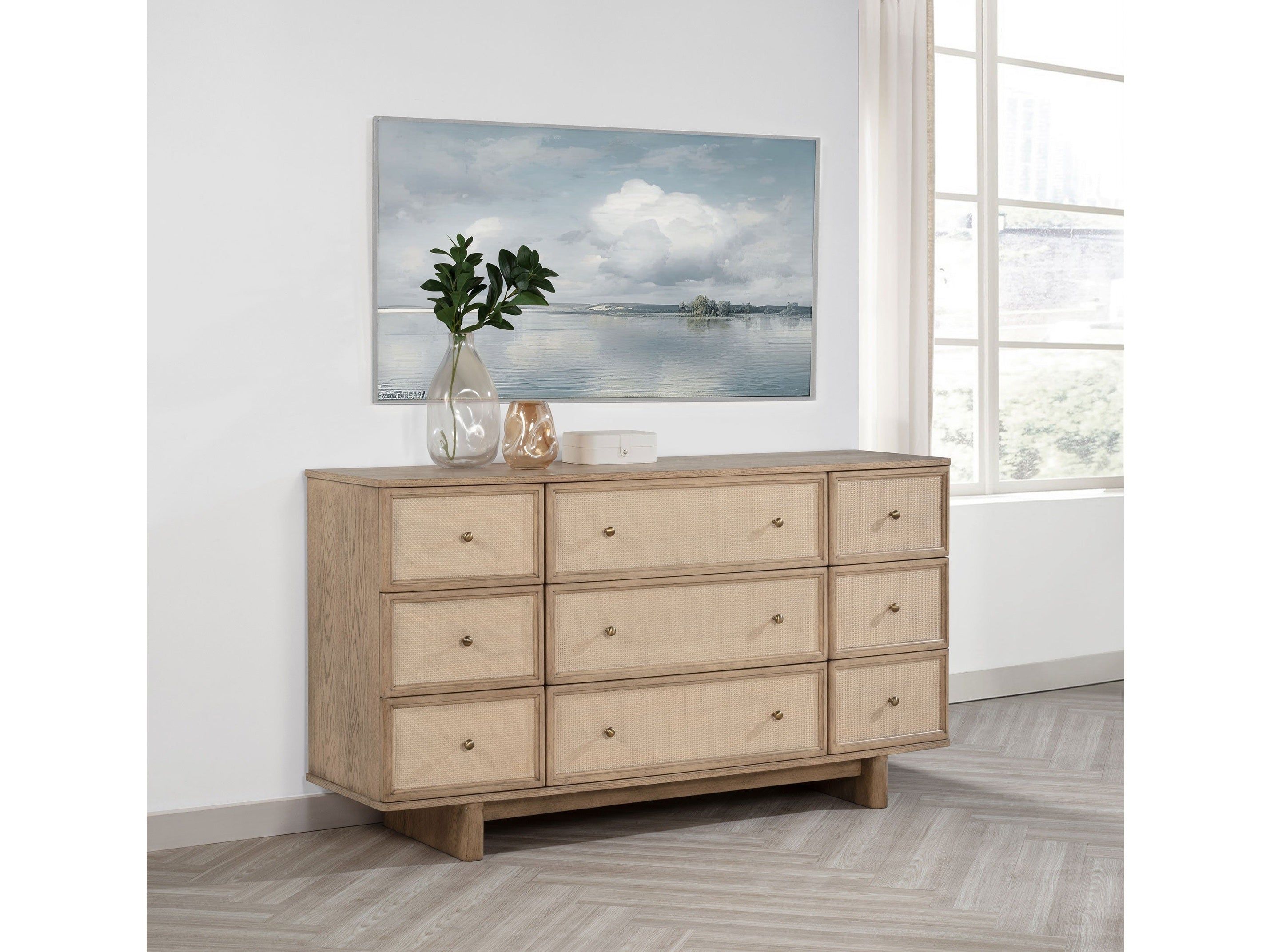 Kailani Beige Oak Dresser
