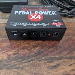 Voodoo Lab pedal power x4