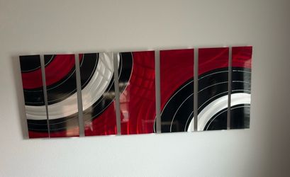 Metal wall art