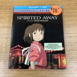 SPIRITED AWAY A FILM BY HAYAO MIYAZAKI.