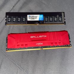 16 GB DDR4 RAM STICKS (x2 8 GB) 